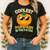 Coolest Pumpkin In The Patch Women's T-Shirt thumb 2