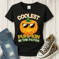 Coolest Pumpkin In The Patch Women's T-Shirt thumb 3