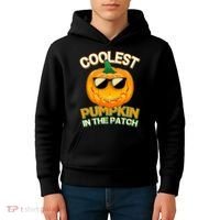 Coolest Pumpkin In The Patch Kids Hoodie thumb 4