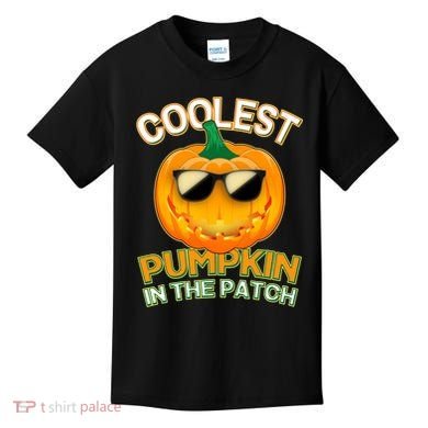 Coolest Pumpkin In The Patch Kids T-Shirt