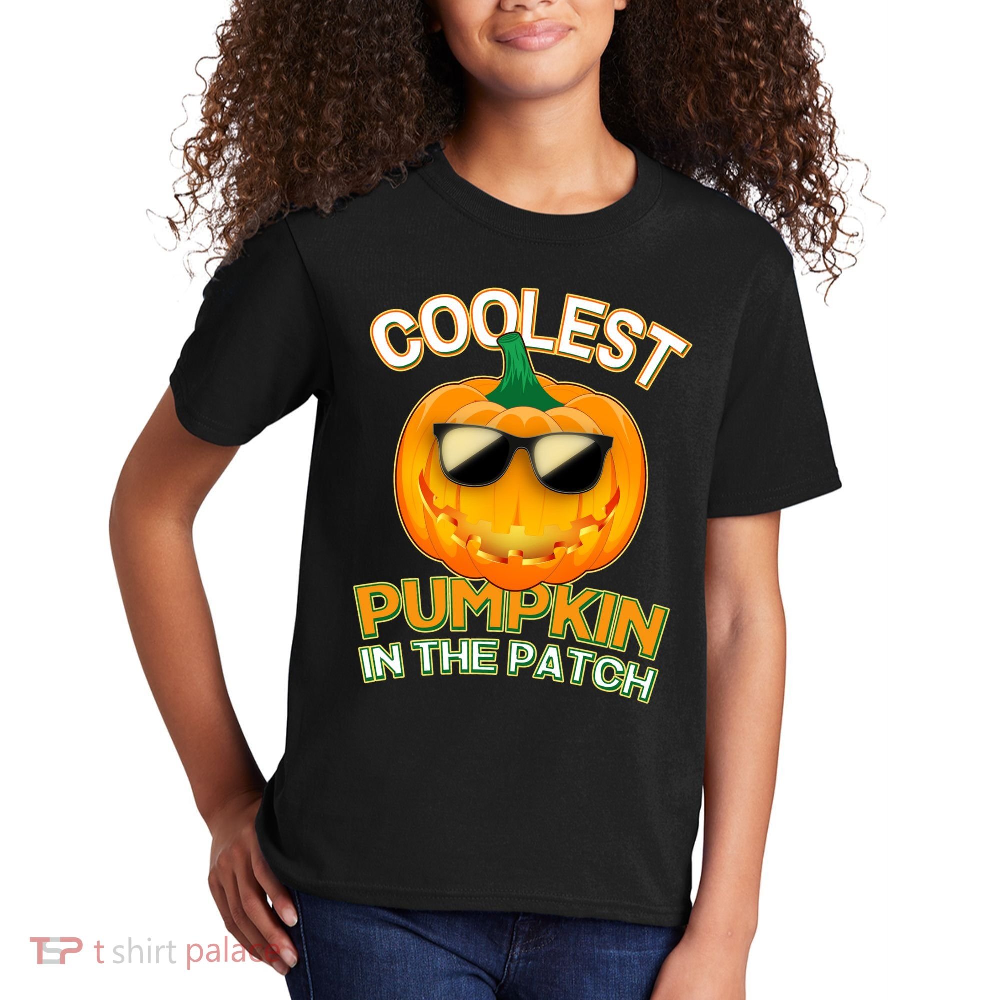 Coolest Pumpkin In The Patch Kids T-Shirt
