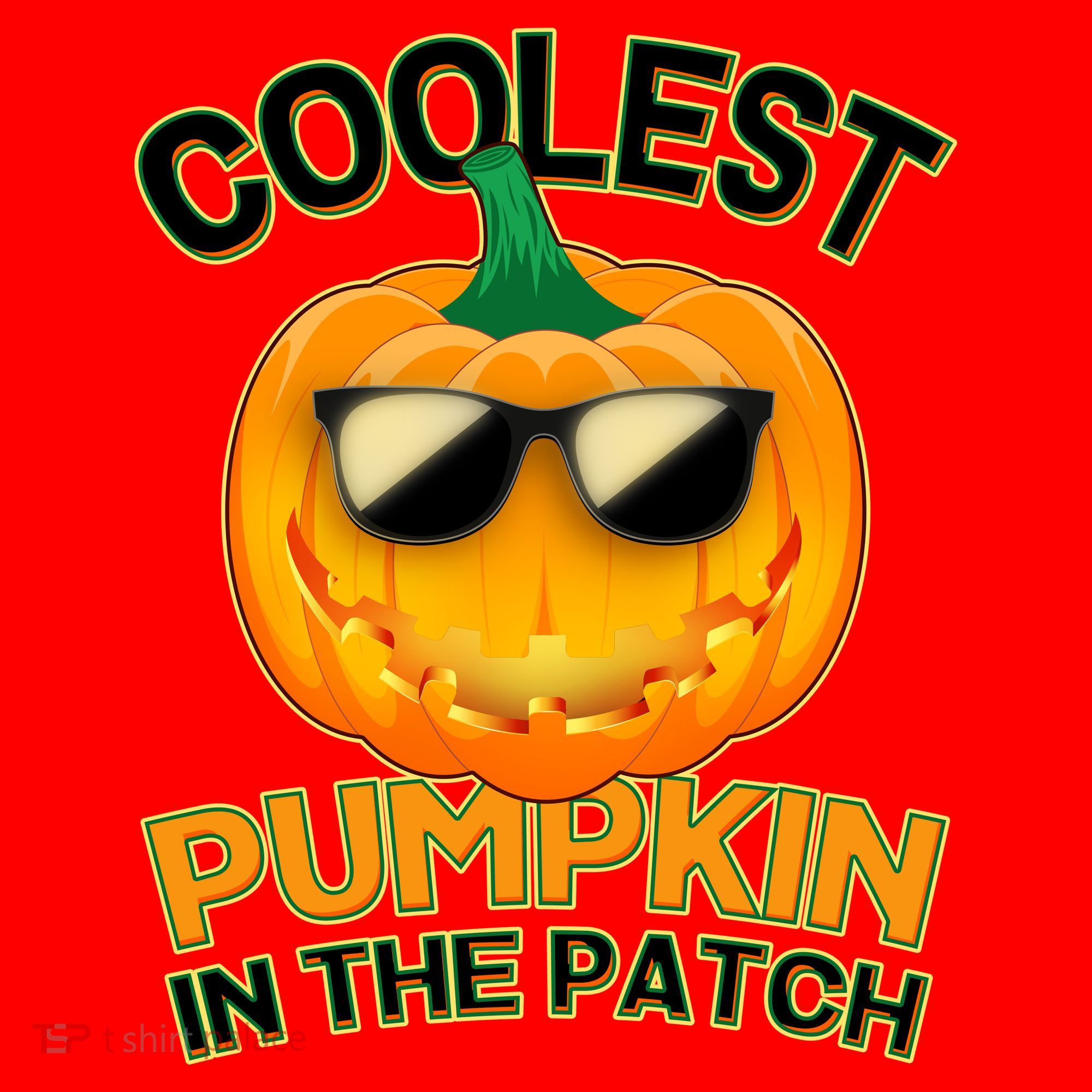 Coolest Pumpkin In The Patch Santa Hat