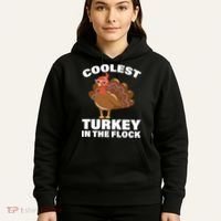 Coolest Turkey In The Flock Hoodie thumb 5