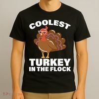 Coolest Turkey In The Flock T-Shirt thumb 3