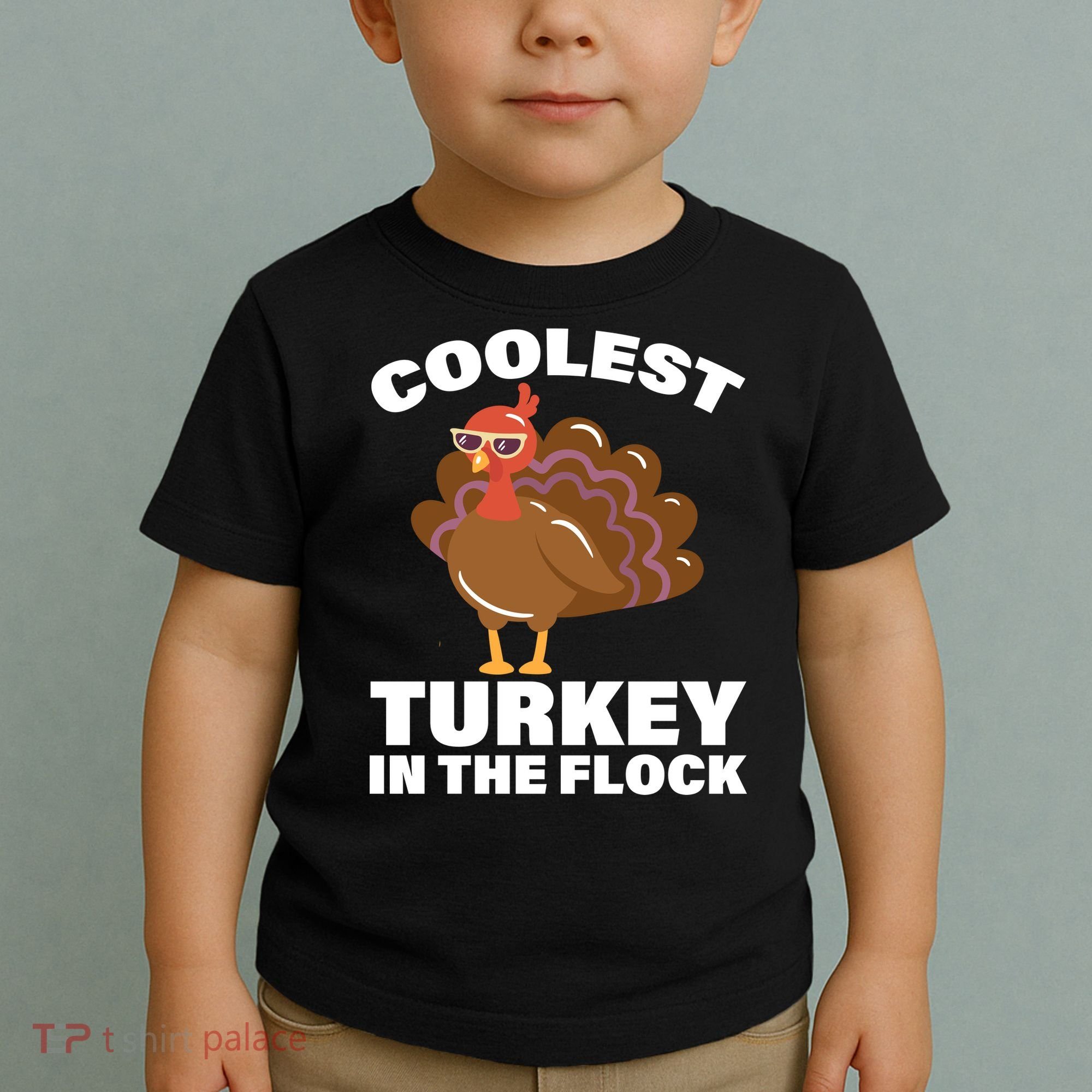 Coolest Turkey In The Flock Toddler T-Shirt