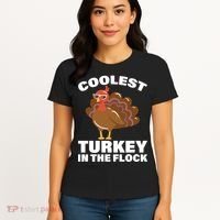 Coolest Turkey In The Flock Women's T-Shirt thumb 4