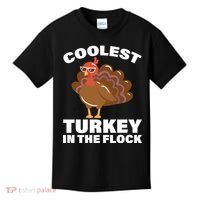 Coolest Turkey In The Flock Kids T-Shirt thumb 0
