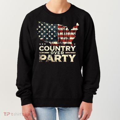 Country Over Party Democracy Matters Women's Sweatshirt
