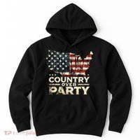 Country Over Party Democracy Matters Hoodie thumb 0