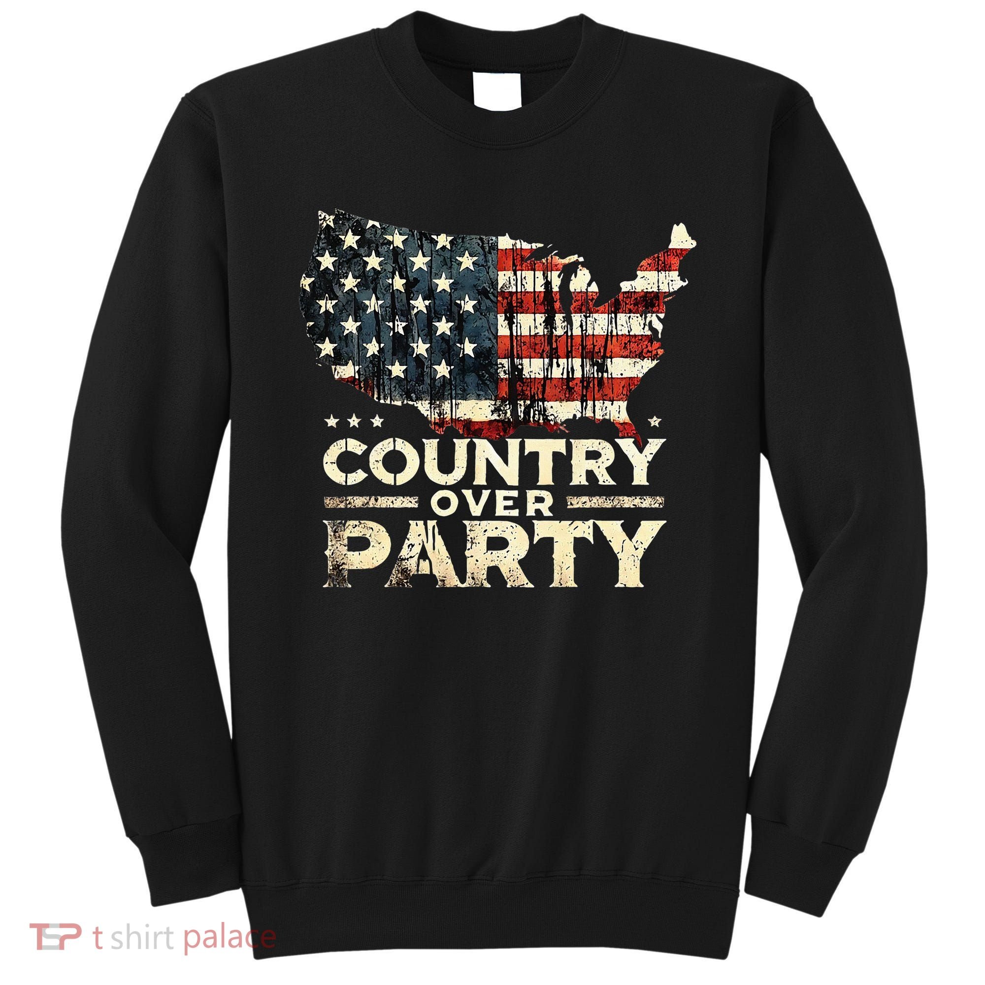 Country Over Party Democracy Matters Sweatshirt