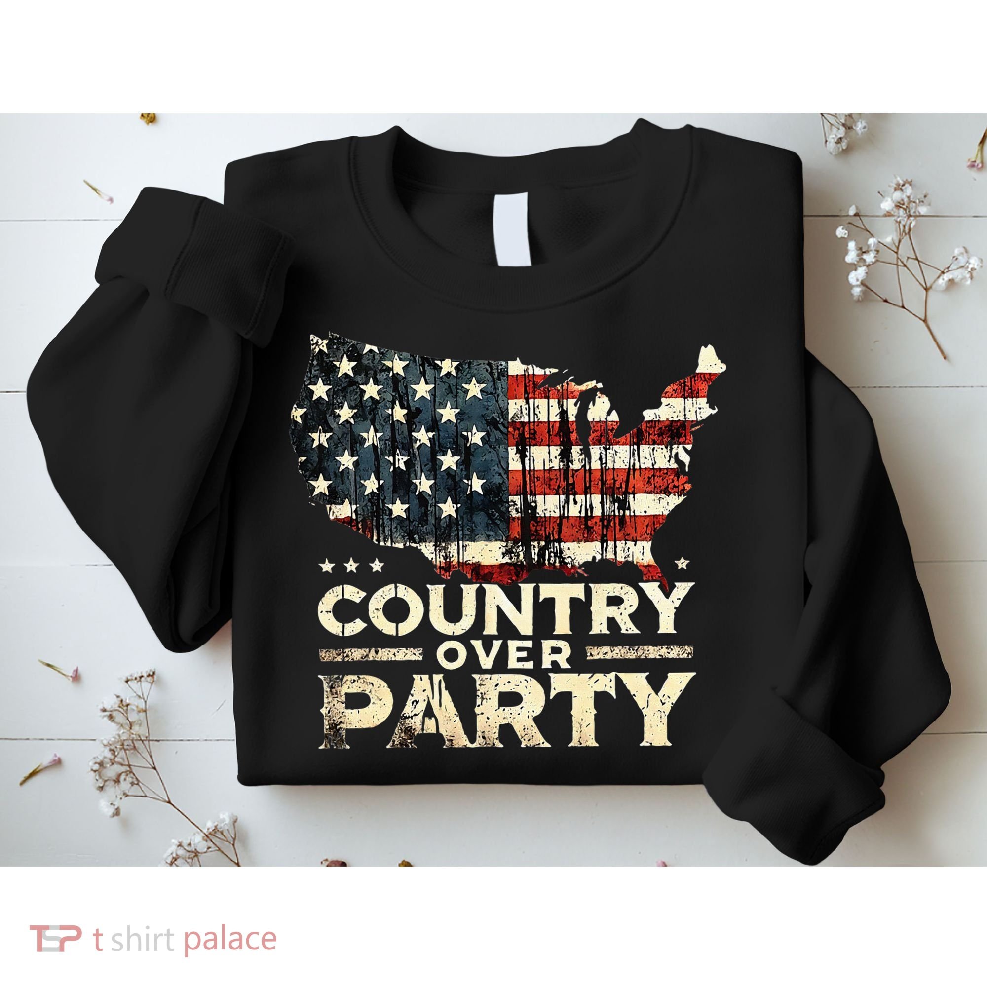 Country Over Party Democracy Matters Sweatshirt