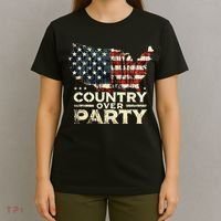 Country Over Party Democracy Matters T-Shirt thumb 4