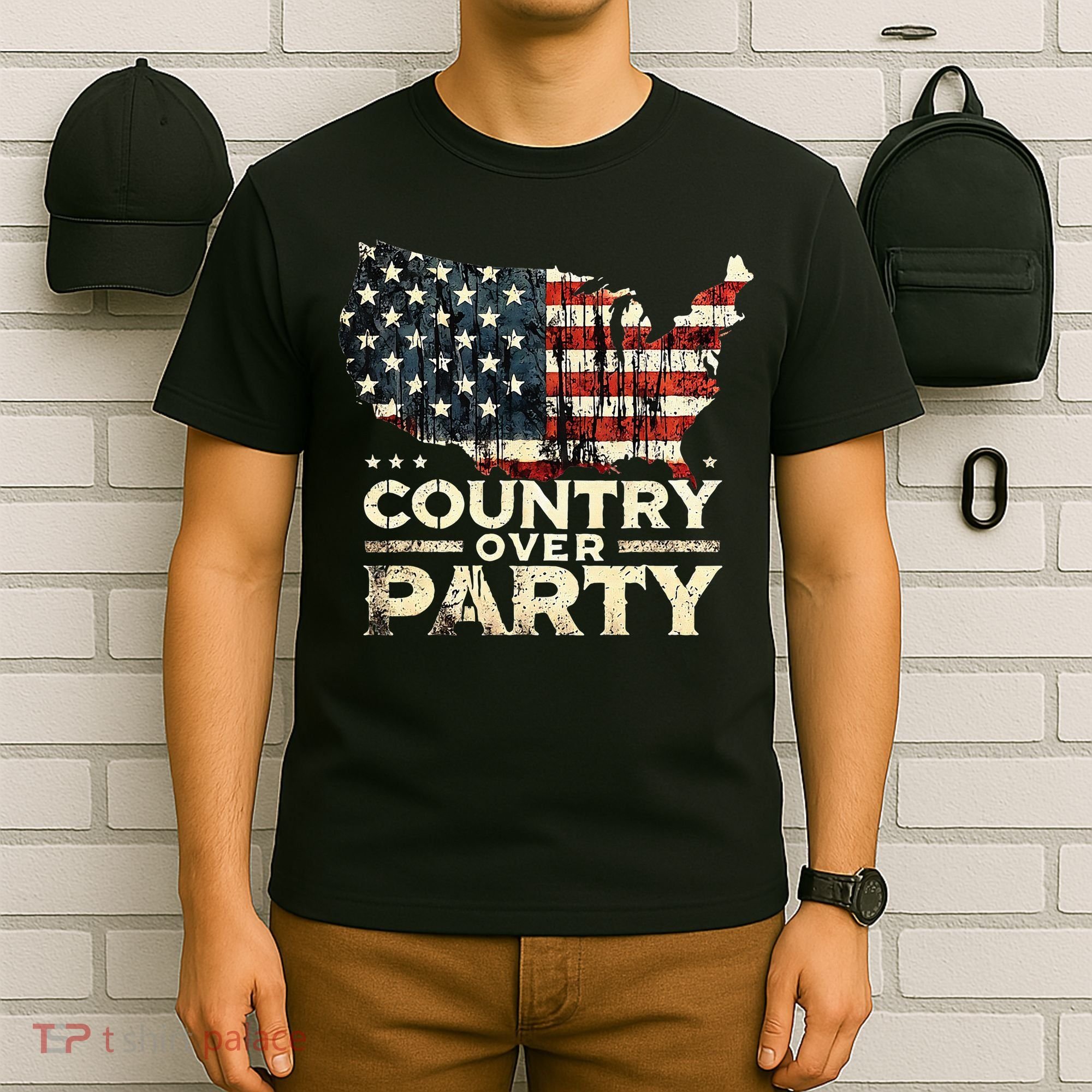 Country Over Party Democracy Matters T-Shirt