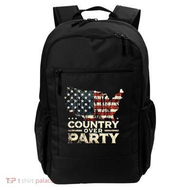 Country Over Party Democracy Matters Backpack