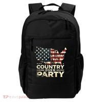 Country Over Party Democracy Matters Backpack thumb 0