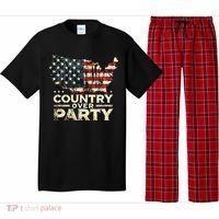 Country Over Party Democracy Matters Pajama Set thumb 0