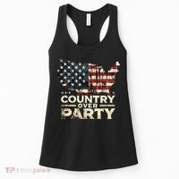 Country Over Party Democracy Matters Women's Tank Top thumb 0