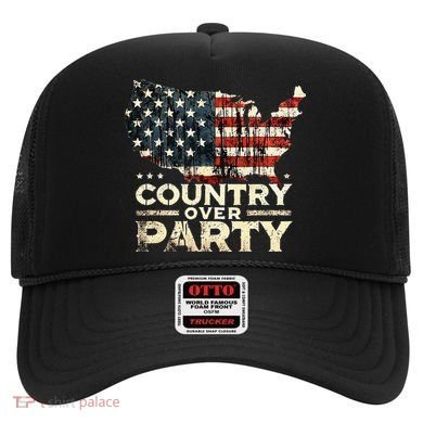 Country Over Party Democracy Matters Hat