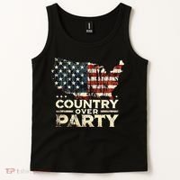 Country Over Party Democracy Matters Tank Top thumb 2