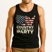 Country Over Party Democracy Matters Tank Top thumb 3
