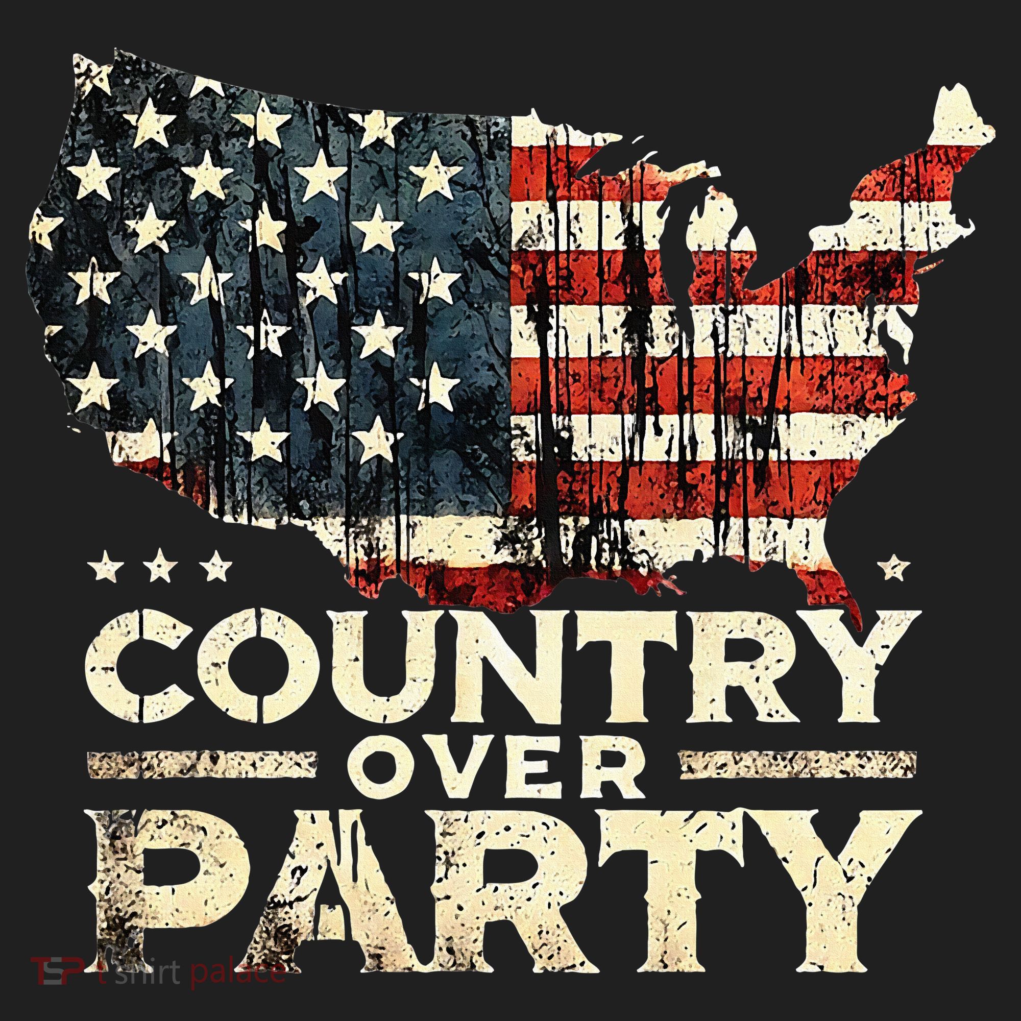 Country Over Party Democracy Matters Golf Towel