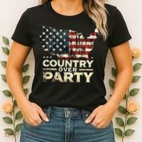 Country Over Party Democracy Matters Women's T-Shirt thumb 2
