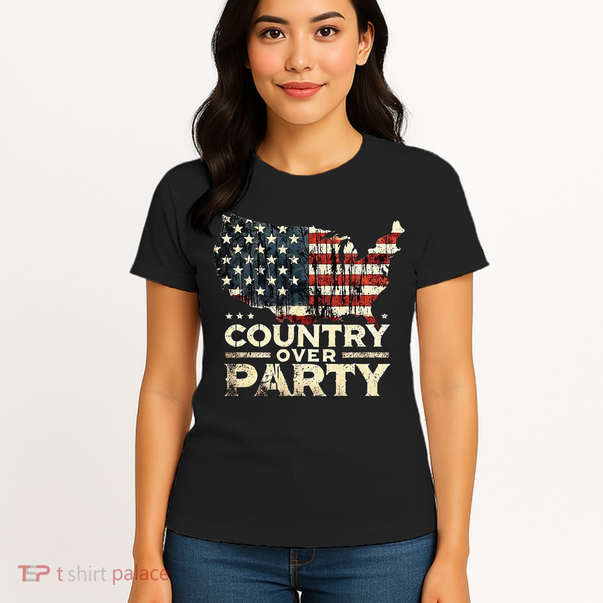 Country Over Party Democracy Matters Women's T-Shirt