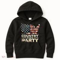 Country Over Party Democracy Matters Kids Hoodie thumb 0