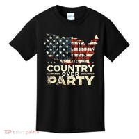 Country Over Party Democracy Matters Kids T-Shirt thumb 0