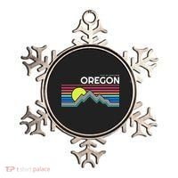 City Of Portland Oregon Retro Sunset Ornament thumb 0