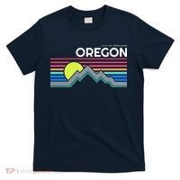 City Of Portland Oregon Retro Sunset T-Shirt thumb 0