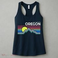 City Of Portland Oregon Retro Sunset Women's Tank Top thumb 3