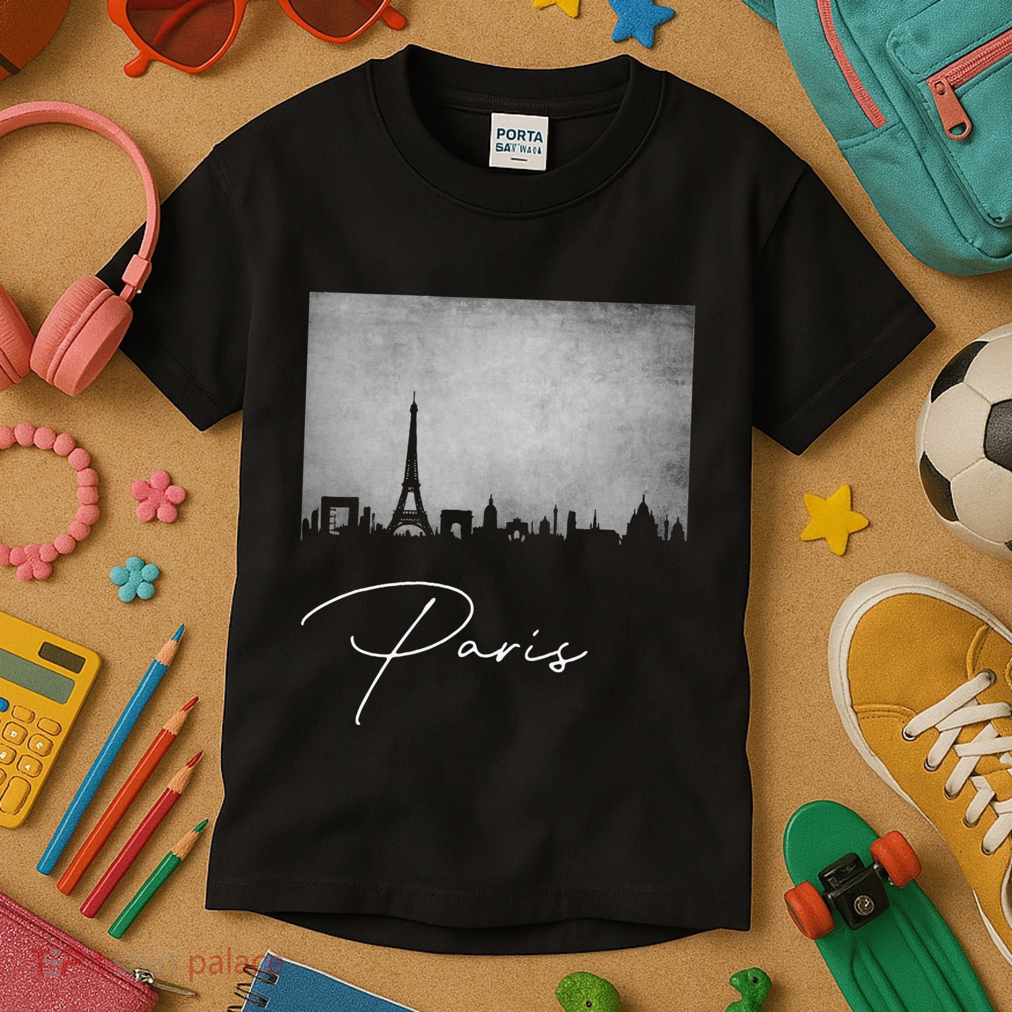City Of Paris France Kids T-Shirt