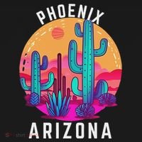 City Of Phoenix Arizona Tourist Cactus Desert Fun Sunset Bucket Hat thumb 4
