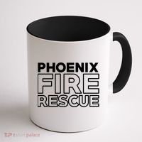City Of Phoenix Fire Rescue Arizona Firefighter Gift Coffee Mug thumb 1