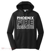 City Of Phoenix Fire Rescue Arizona Firefighter Gift Performance Fleece Hoodie thumb 0