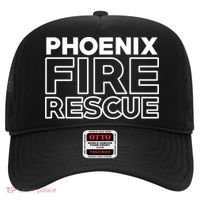 City Of Phoenix Fire Rescue Arizona Firefighter Gift Hat thumb 0