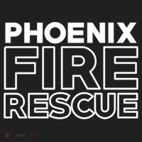 City Of Phoenix Fire Rescue Arizona Firefighter Gift Golf Towel thumb 3