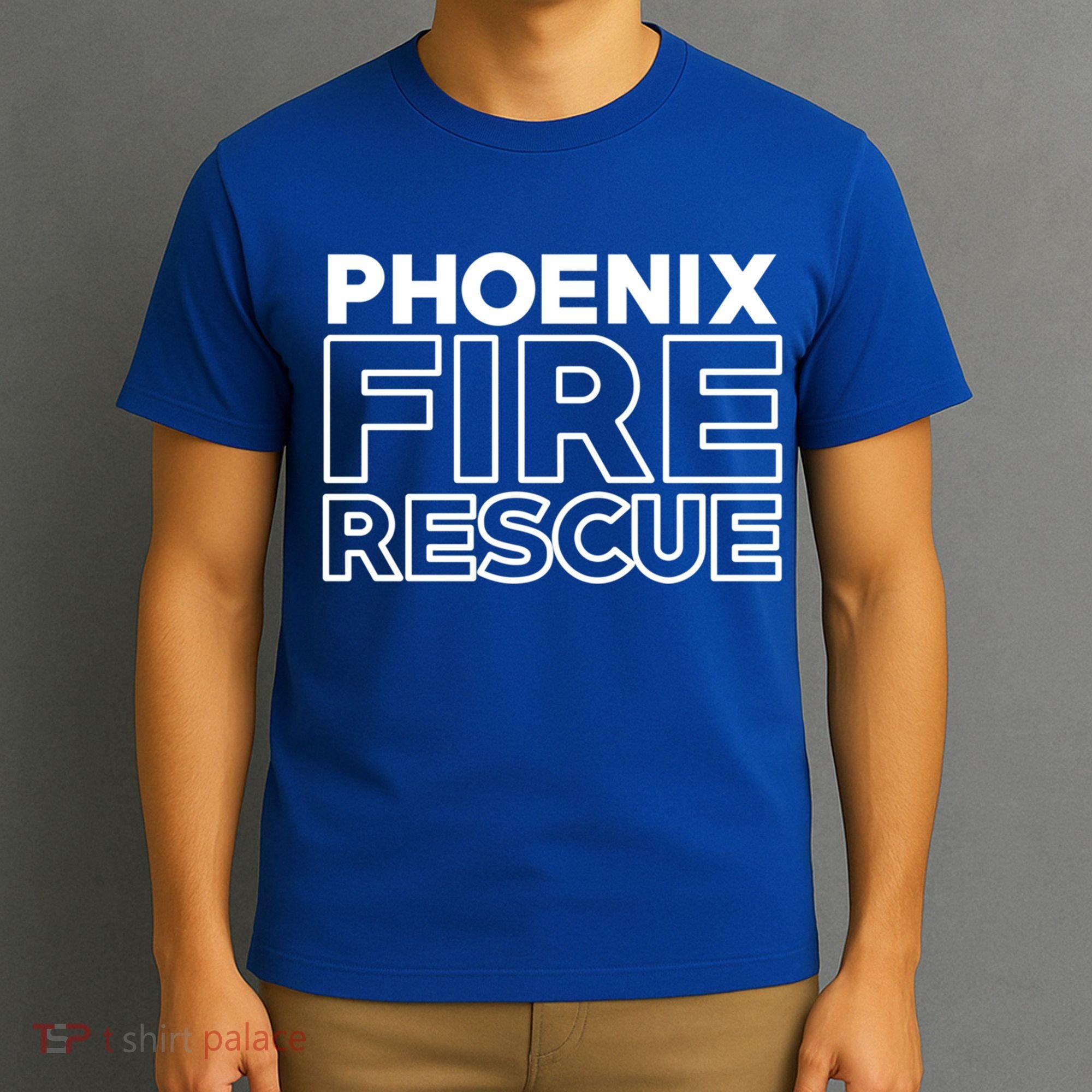 City Of Phoenix Fire Rescue Arizona Firefighter Gift T-Shirt