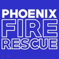 City Of Phoenix Fire Rescue Arizona Firefighter Gift Mousepad thumb 1