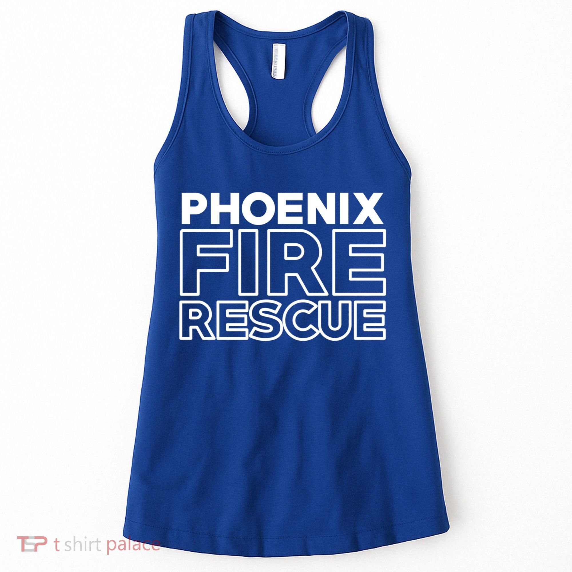 City Of Phoenix Fire Rescue Arizona Firefighter Gift Women's Tank Top