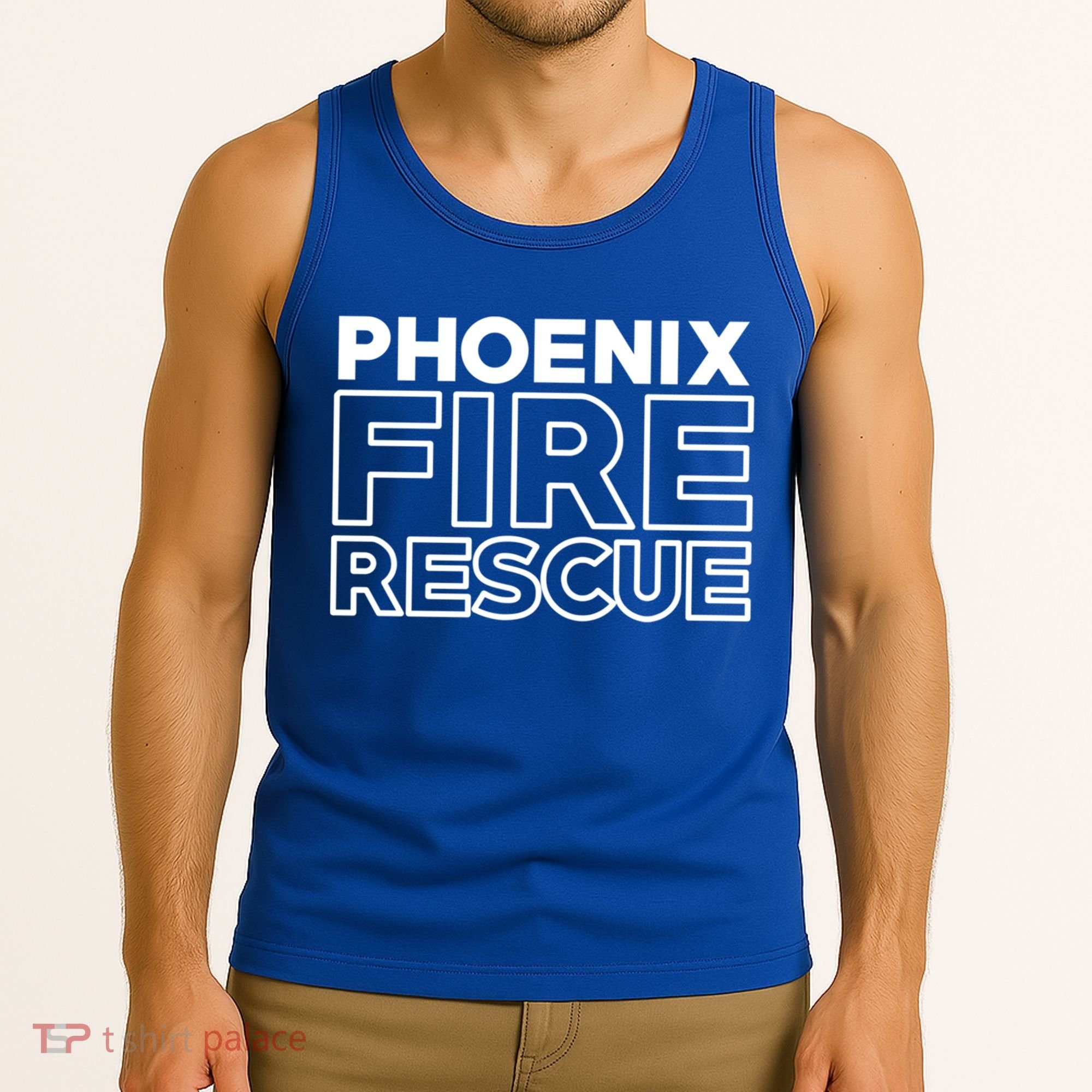 City Of Phoenix Fire Rescue Arizona Firefighter Gift Tank Top