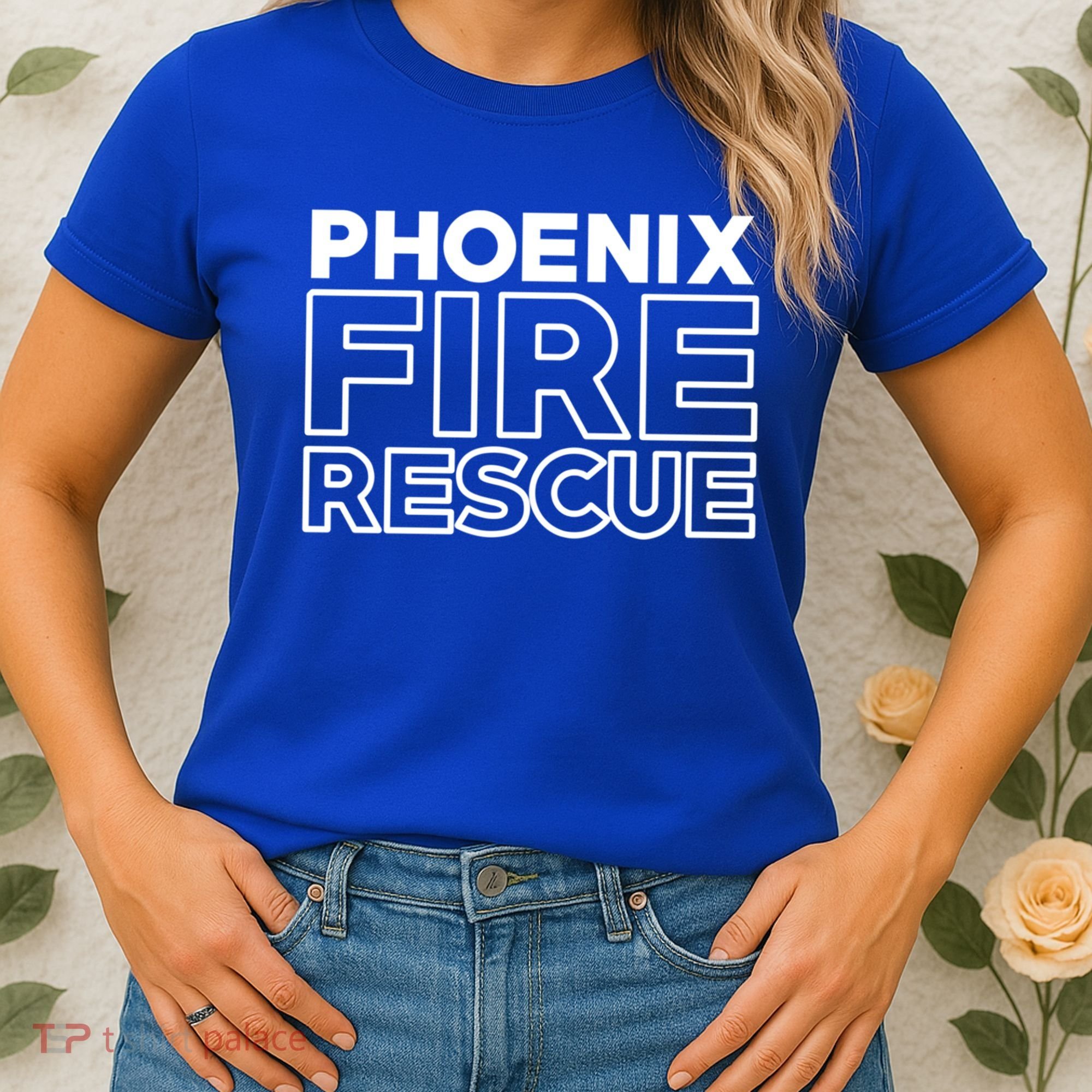 City Of Phoenix Fire Rescue Arizona Firefighter Gift Women's T-Shirt