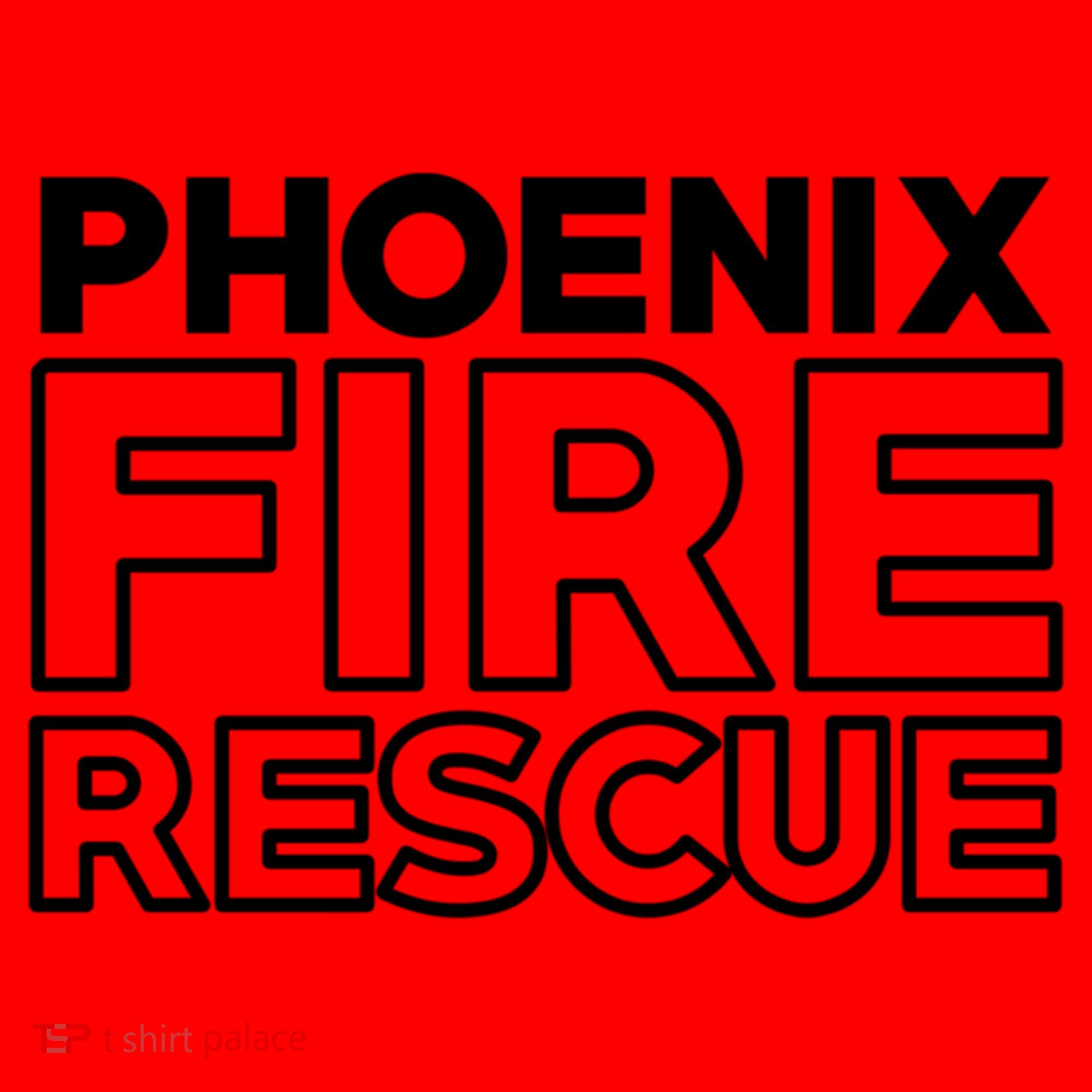 City Of Phoenix Fire Rescue Arizona Firefighter Gift Santa Hat