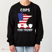 Cops For Trump Women's Sweatshirt thumb 0