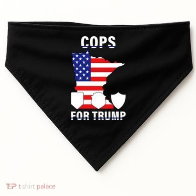 Cops For Trump USA-Made Doggie Bandana