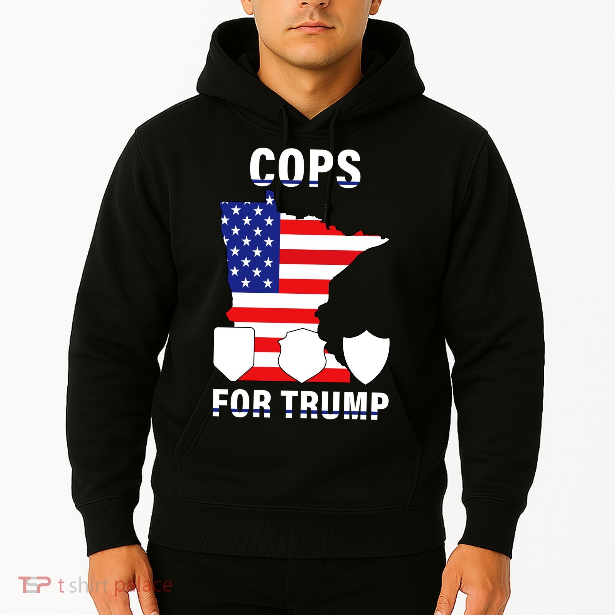 Cops For Trump Hoodie