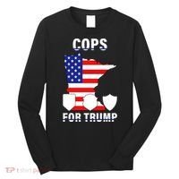 Cops For Trump Long Sleeve Shirt thumb 0