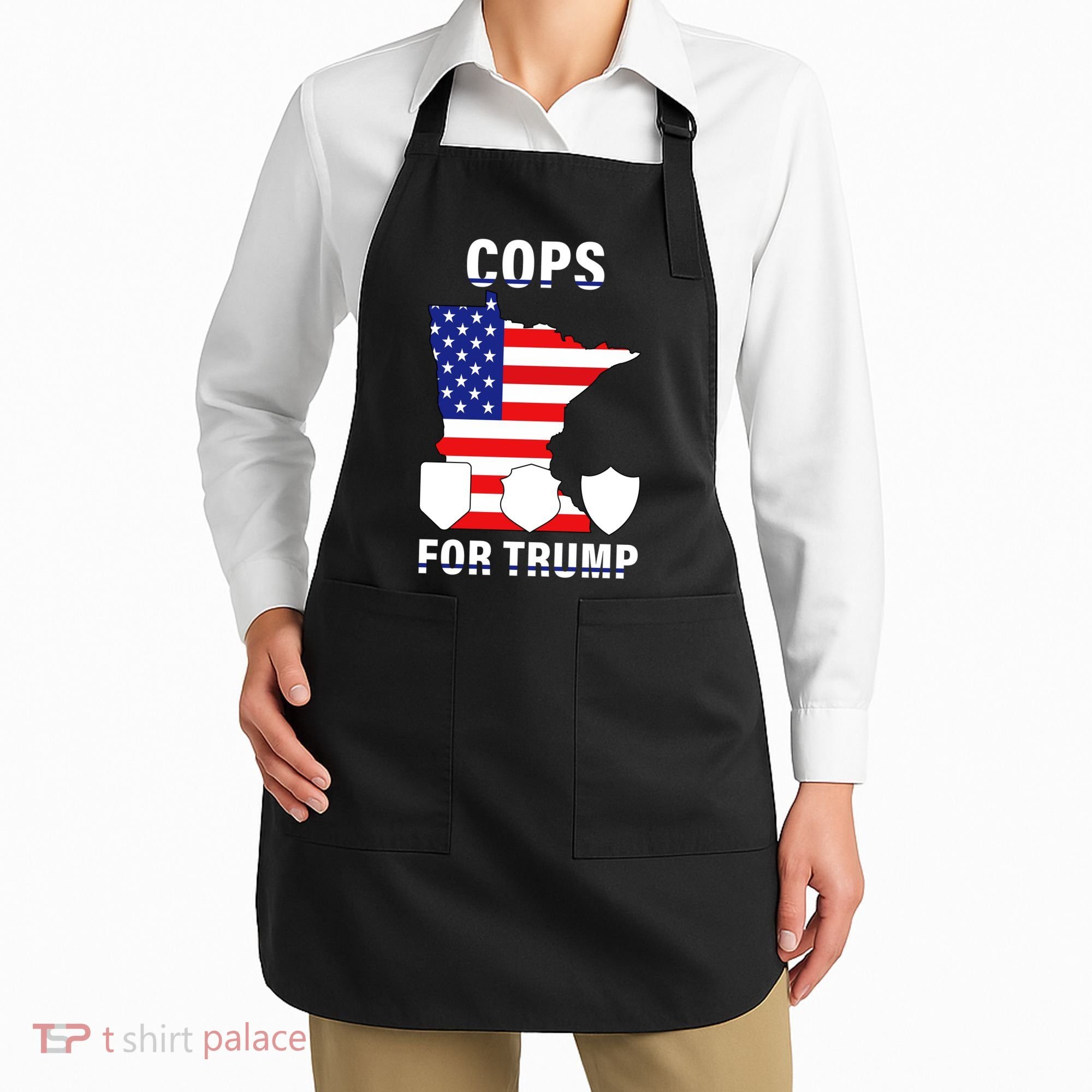 Cops For Trump Apron