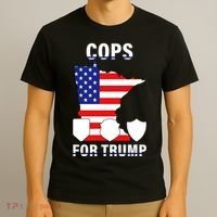 Cops For Trump T-Shirt thumb 3